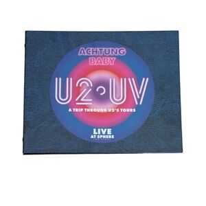 Limited Edition U2:UV Achtung Baby Live at Sphere VIP Book NO MEDALLION